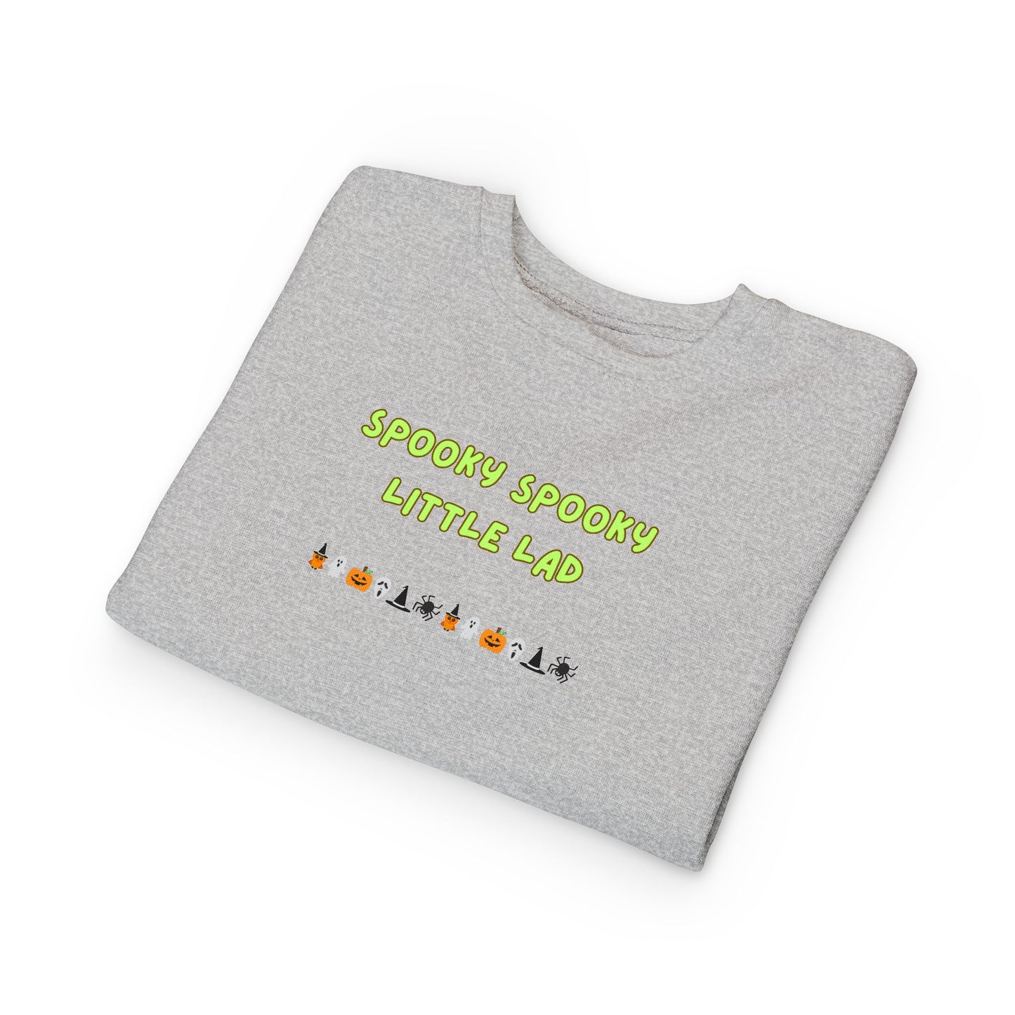 Spooky Spooky Little Lad Toddler Sweatshirt
