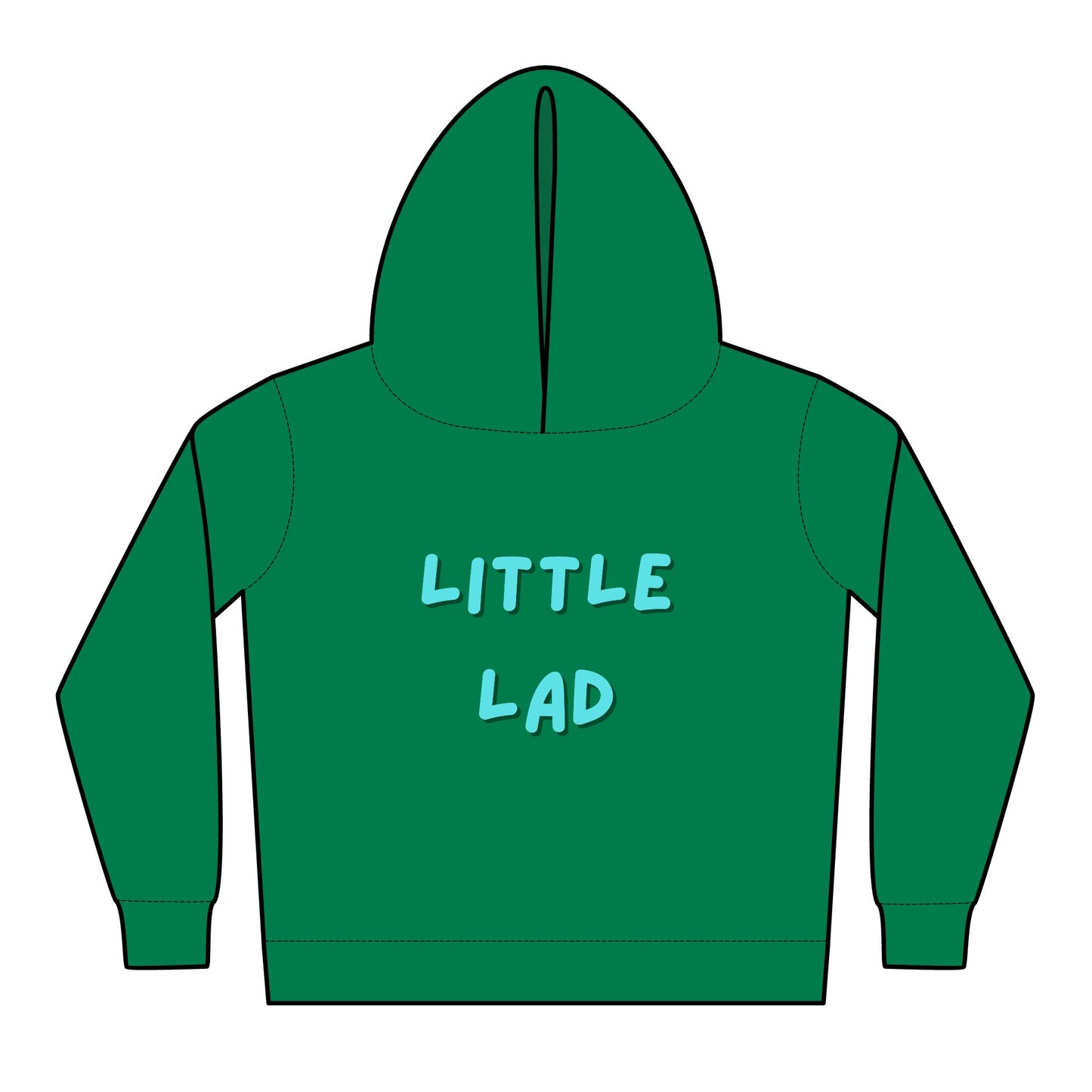 Little Lad/Big Adventures Toddler Pullover Fleece Hoodies
