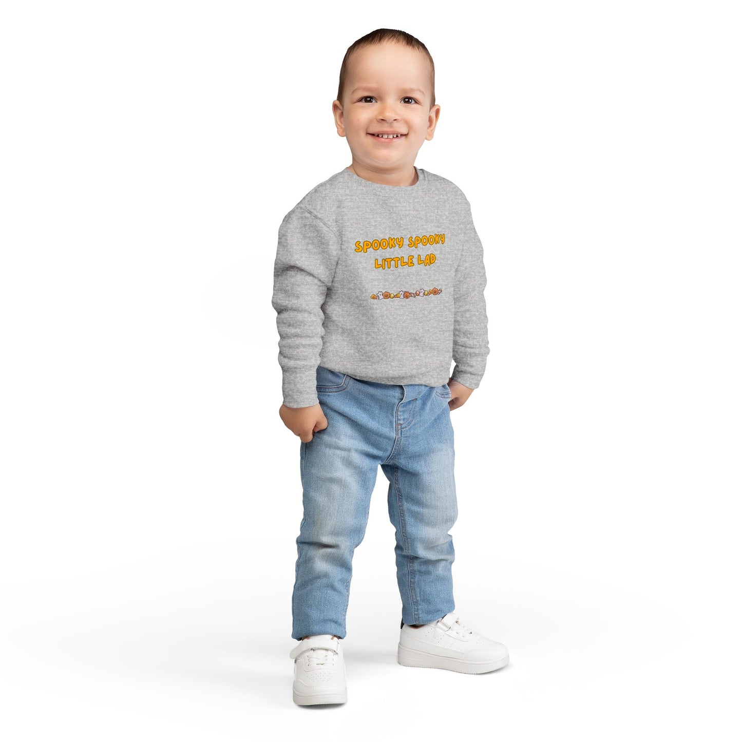 Spooky Spooky Little Lad Toddler Sweatshirt