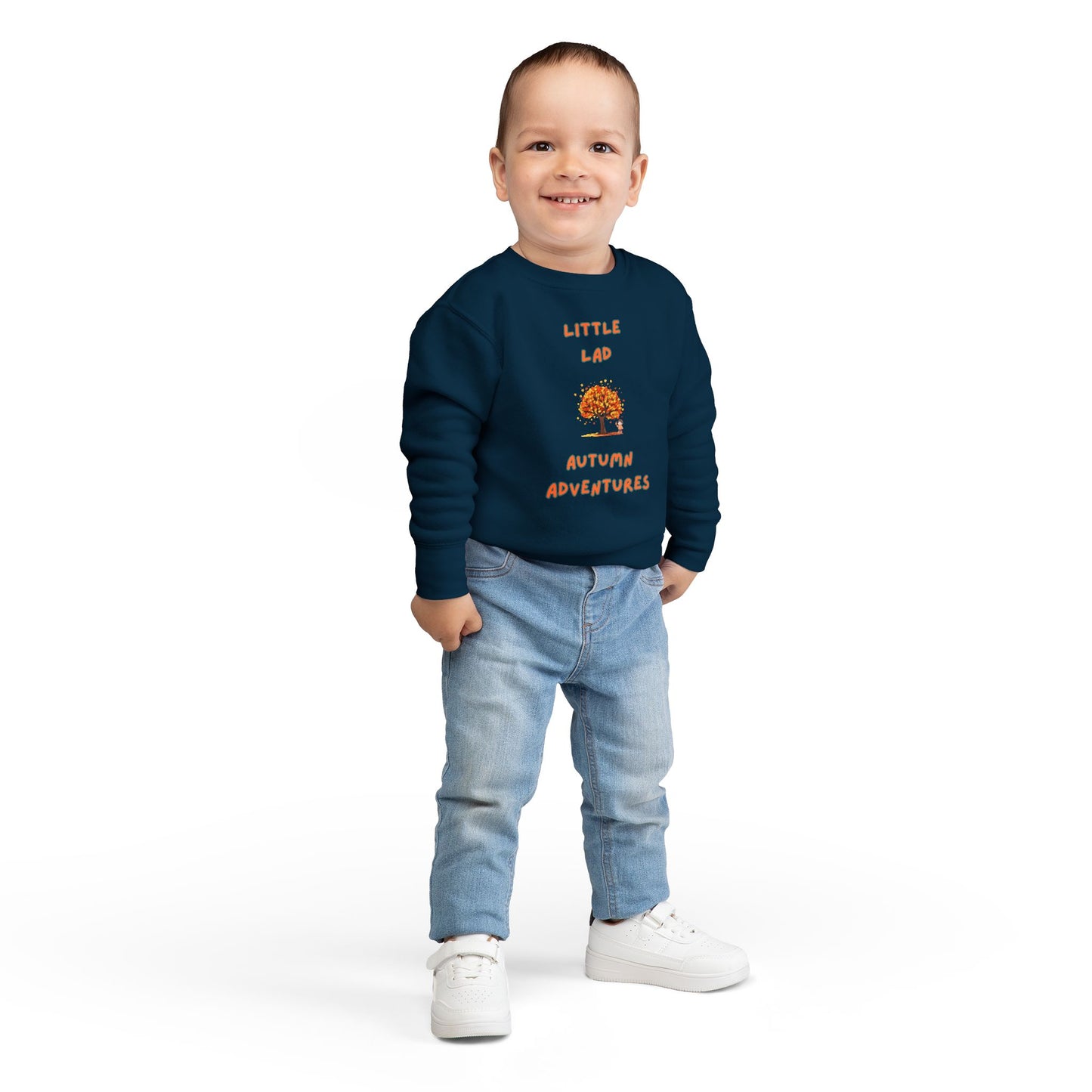 Little Lad Autumn Adventures Toddler Sweatshirt