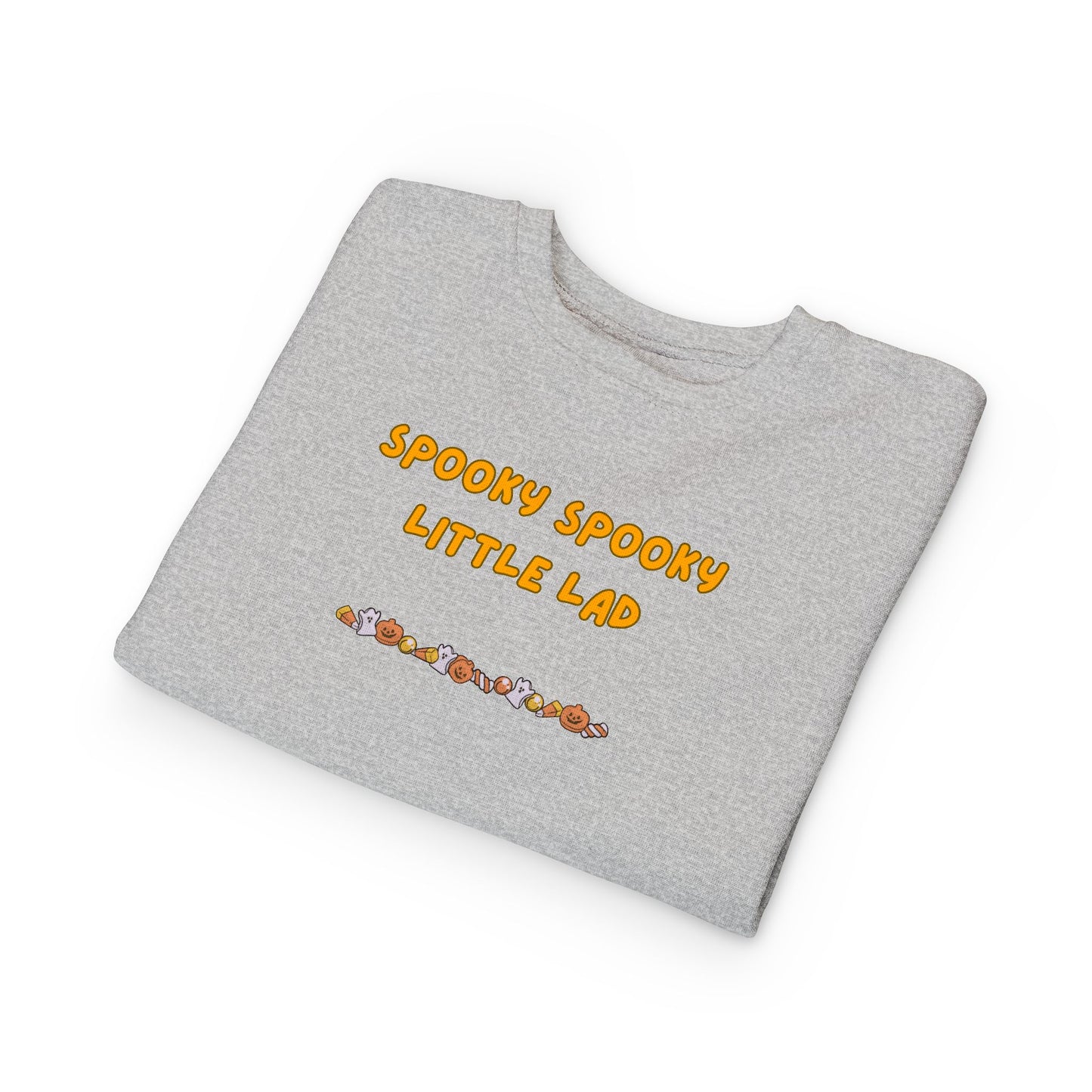 Spooky Spooky Little Lad Toddler Sweatshirt