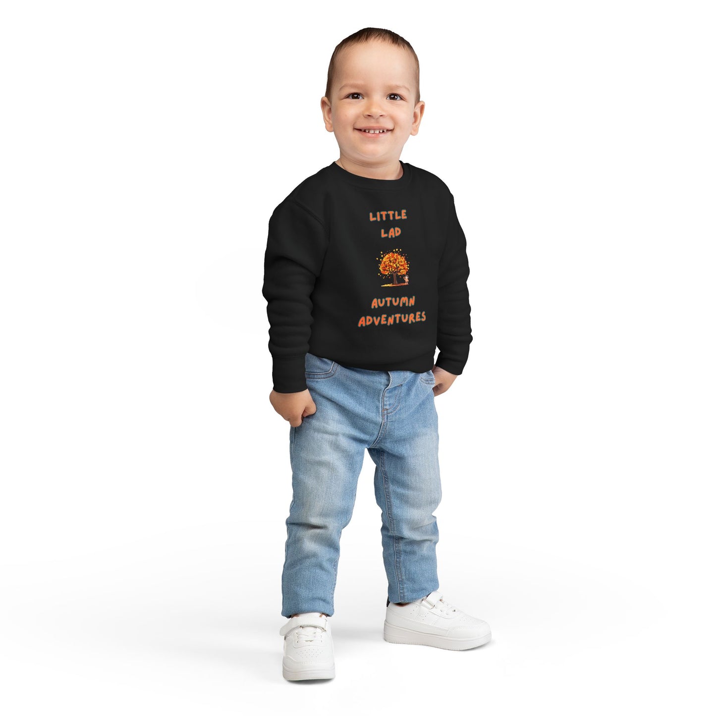 Little Lad Autumn Adventures Toddler Sweatshirt