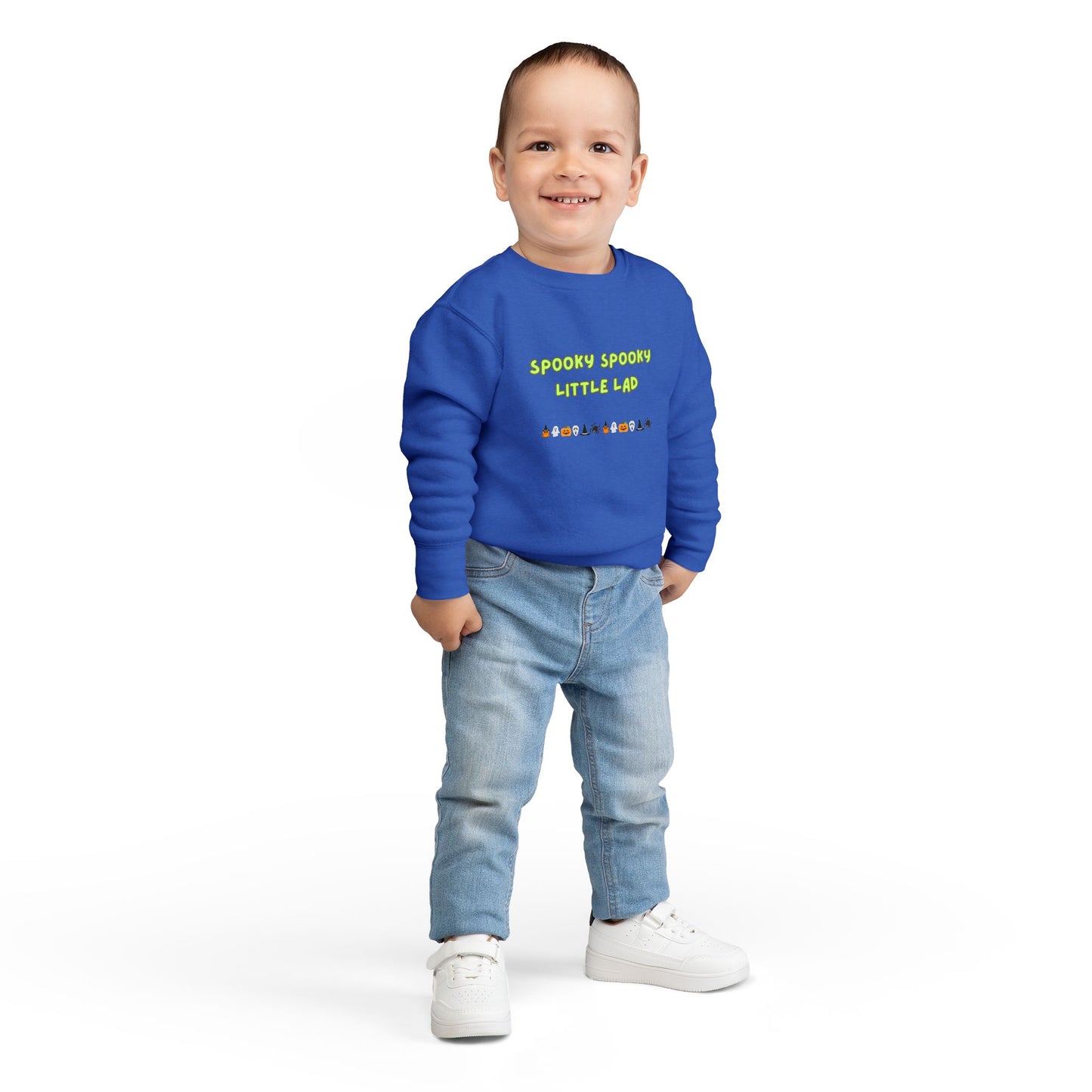 Spooky Spooky Little Lad Toddler Sweatshirt