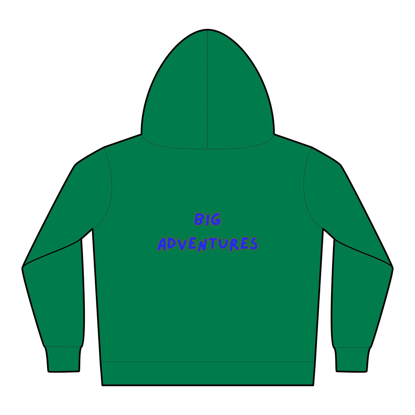 Little Lad/Big Adventures Toddler Pullover Fleece Hoodies