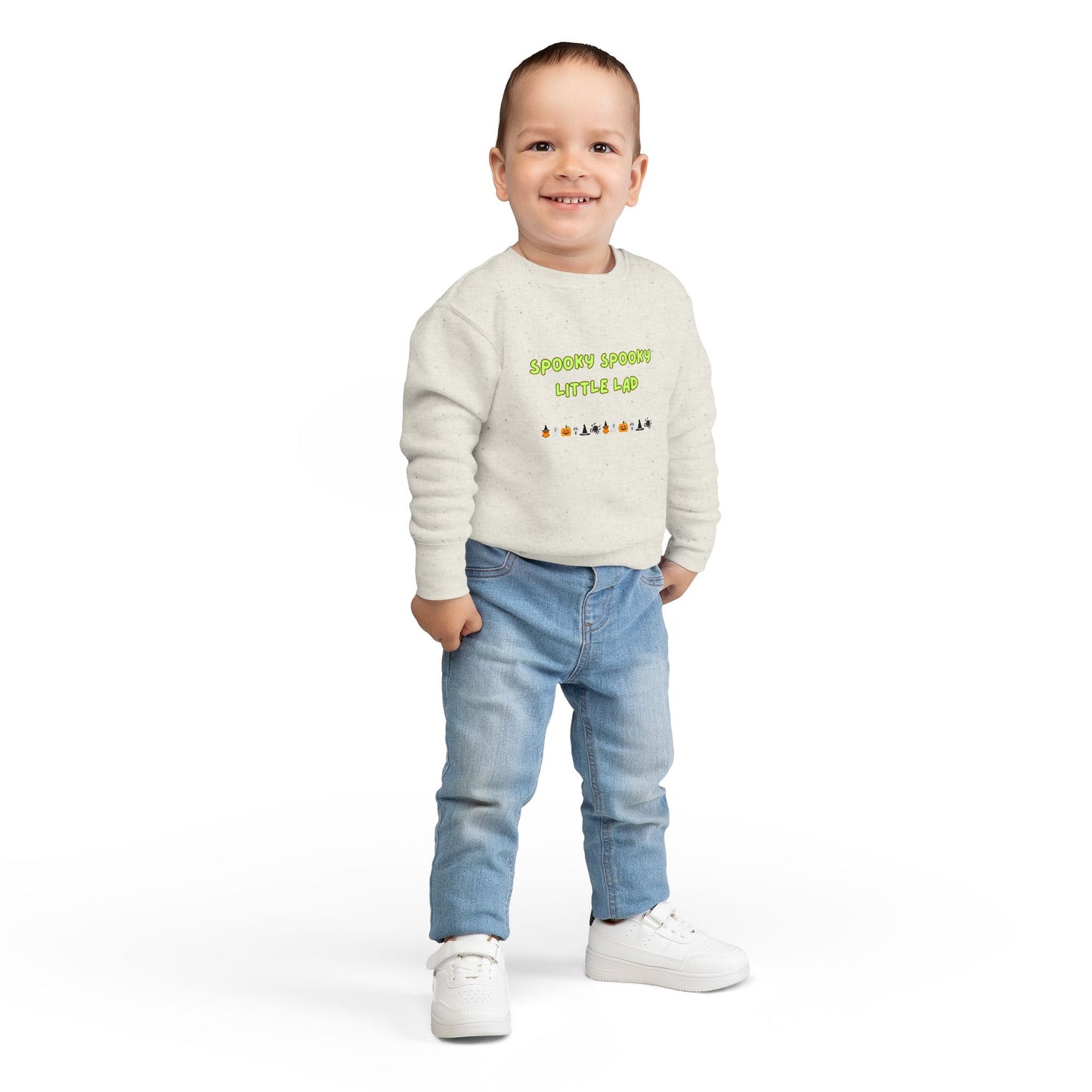 Spooky Spooky Little Lad Toddler Sweatshirt