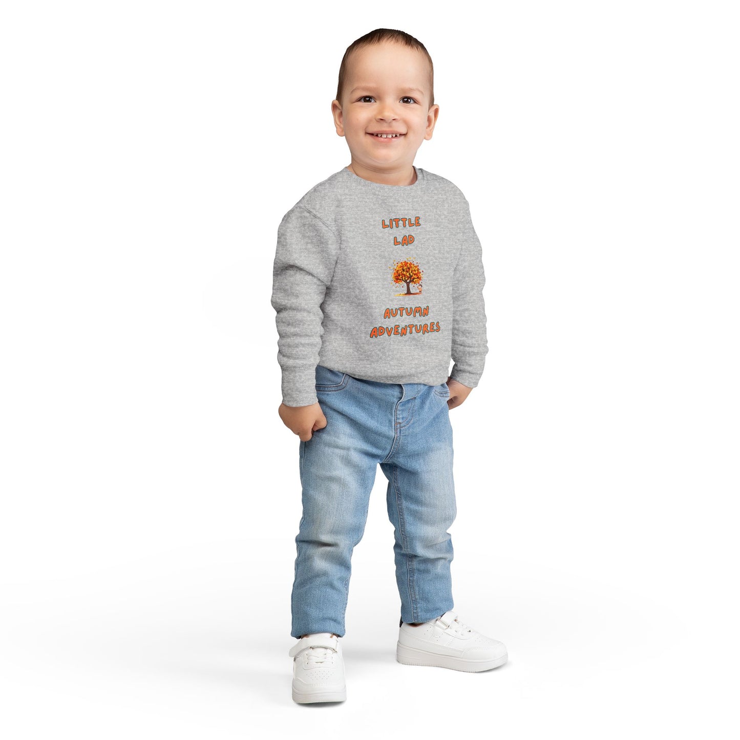 Little Lad Autumn Adventures Toddler Sweatshirt