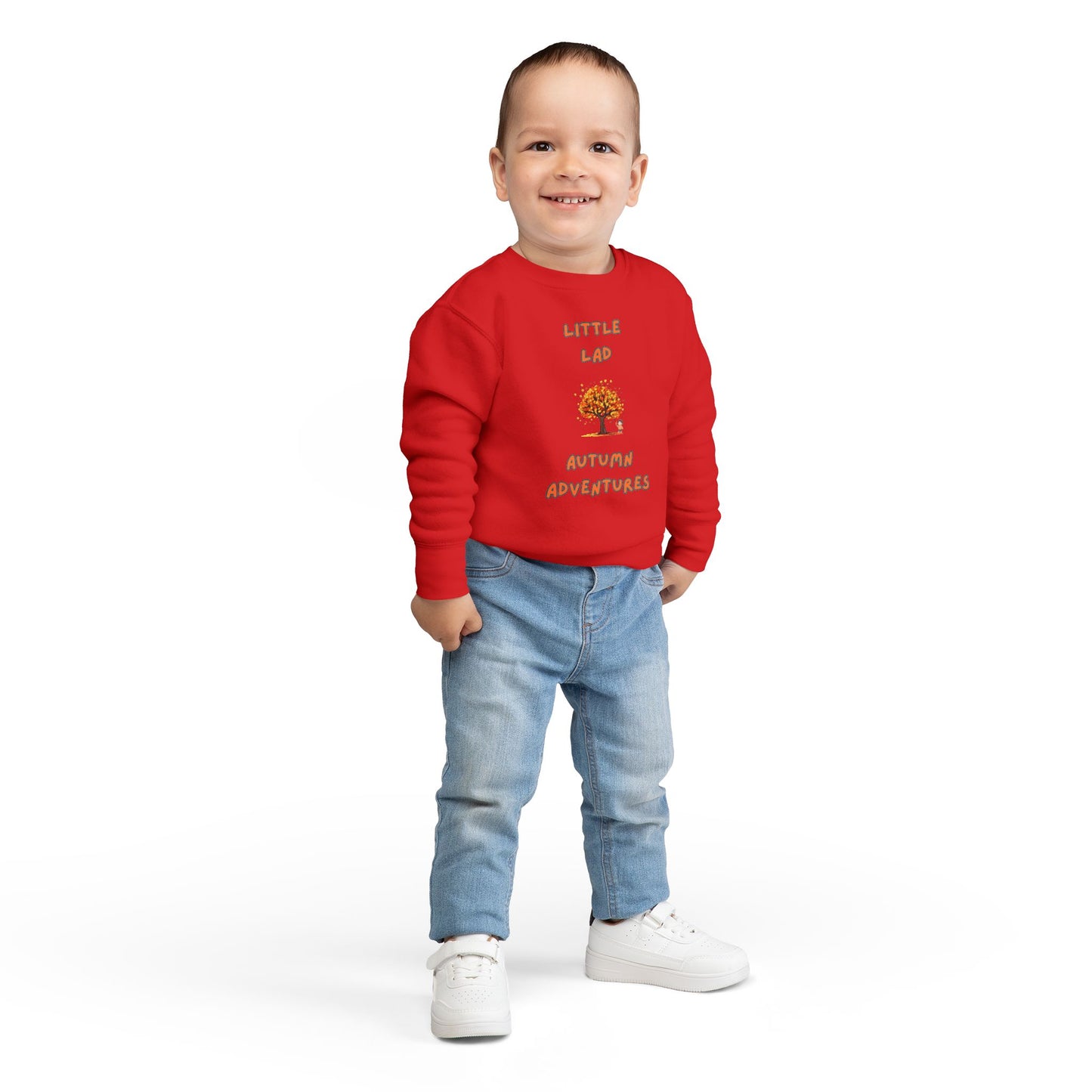 Little Lad Autumn Adventures Toddler Sweatshirt