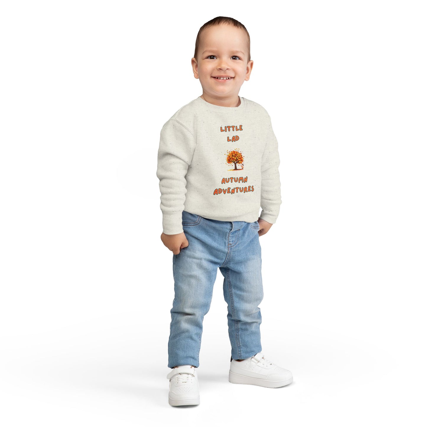 Little Lad Autumn Adventures Toddler Sweatshirt