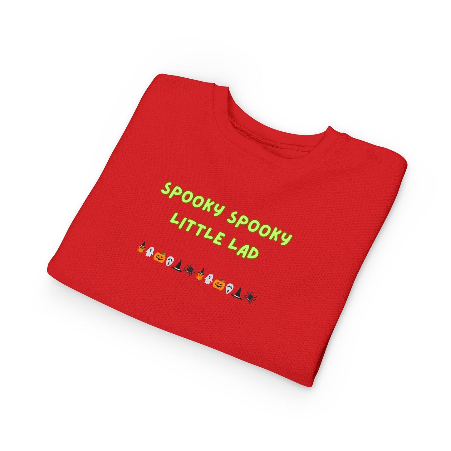 Spooky Spooky Little Lad Toddler Sweatshirt