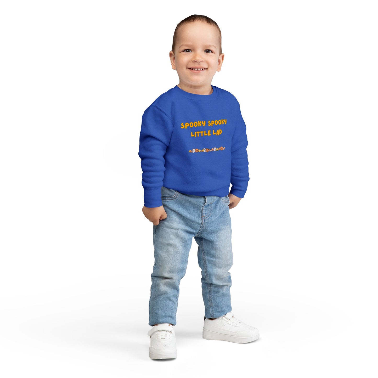 Spooky Spooky Little Lad Toddler Sweatshirt