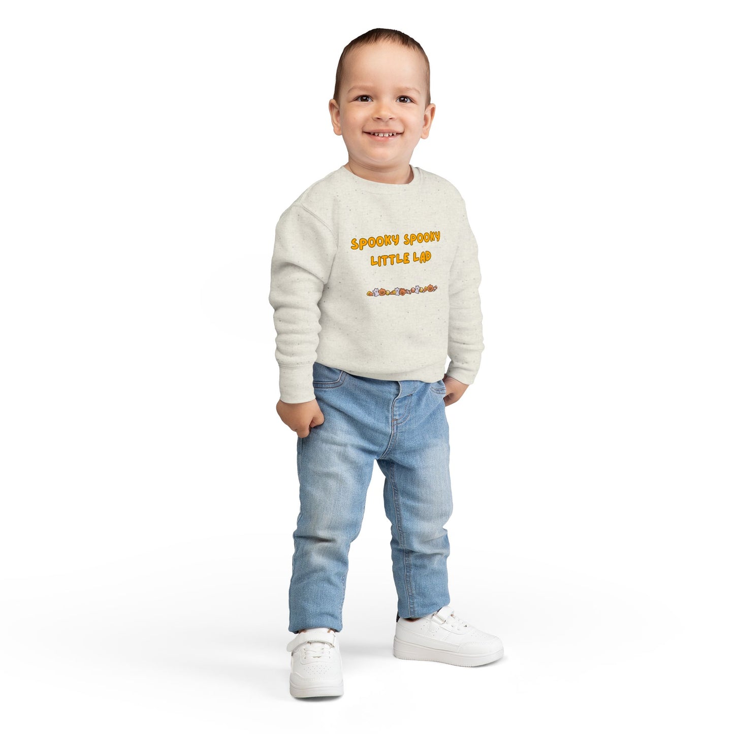 Spooky Spooky Little Lad Toddler Sweatshirt
