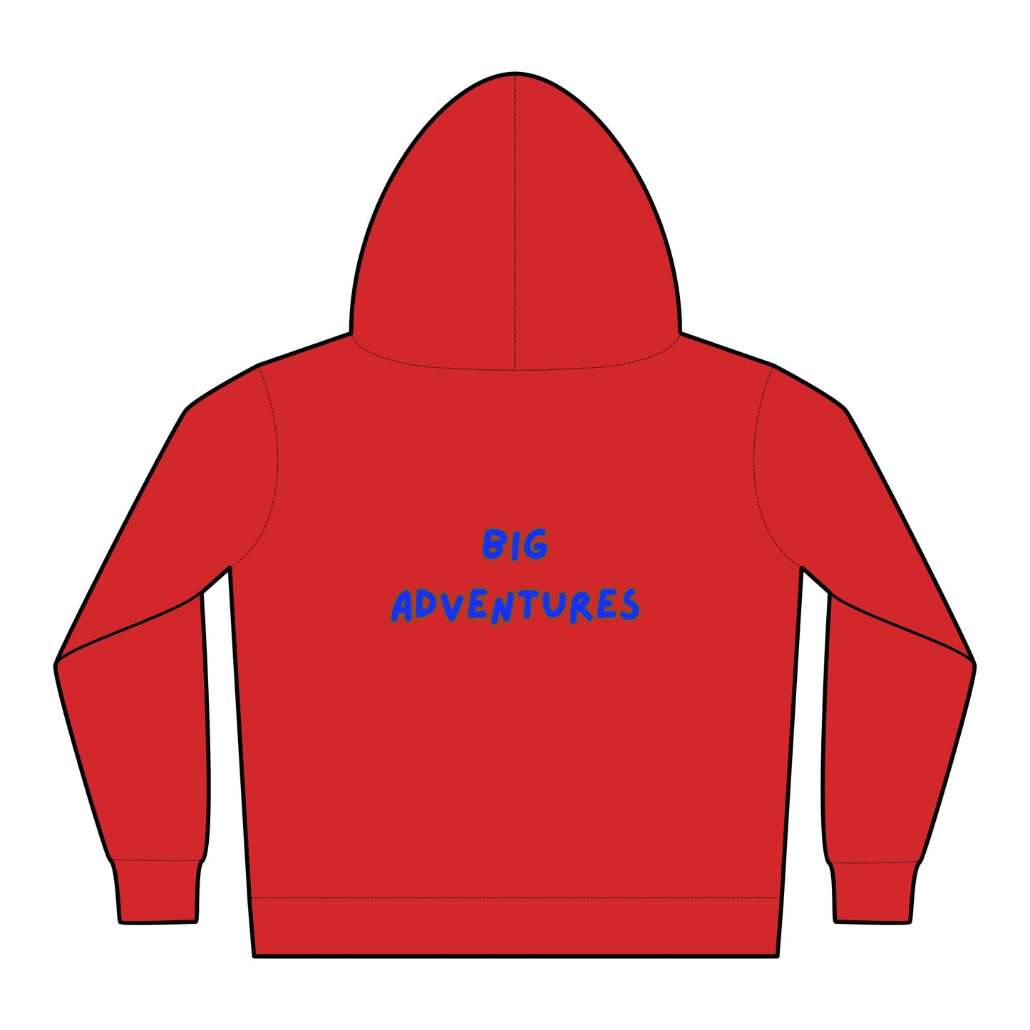 Little Lad/Big Adventures Toddler Pullover Fleece Hoodies
