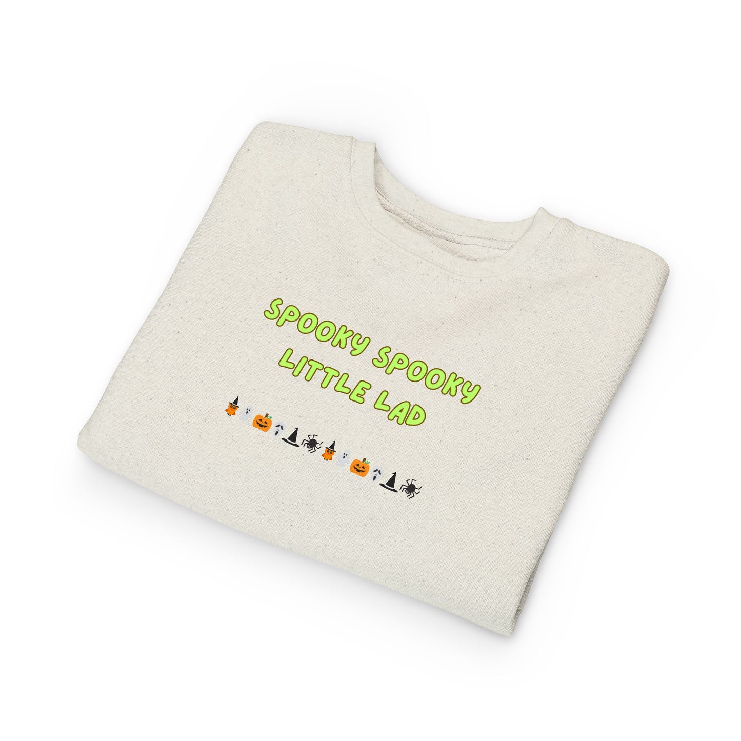 Spooky Spooky Little Lad Toddler Sweatshirt