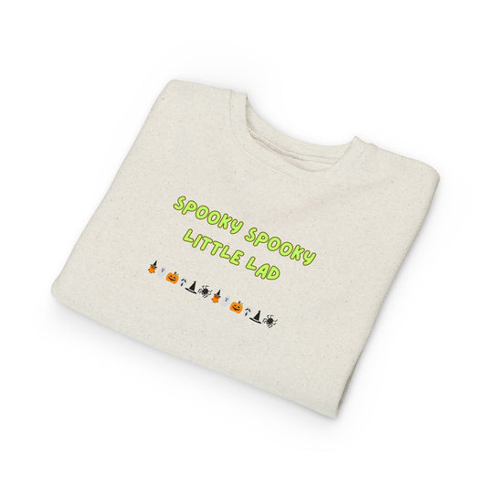 Spooky Spooky Little Lad Toddler Sweatshirt