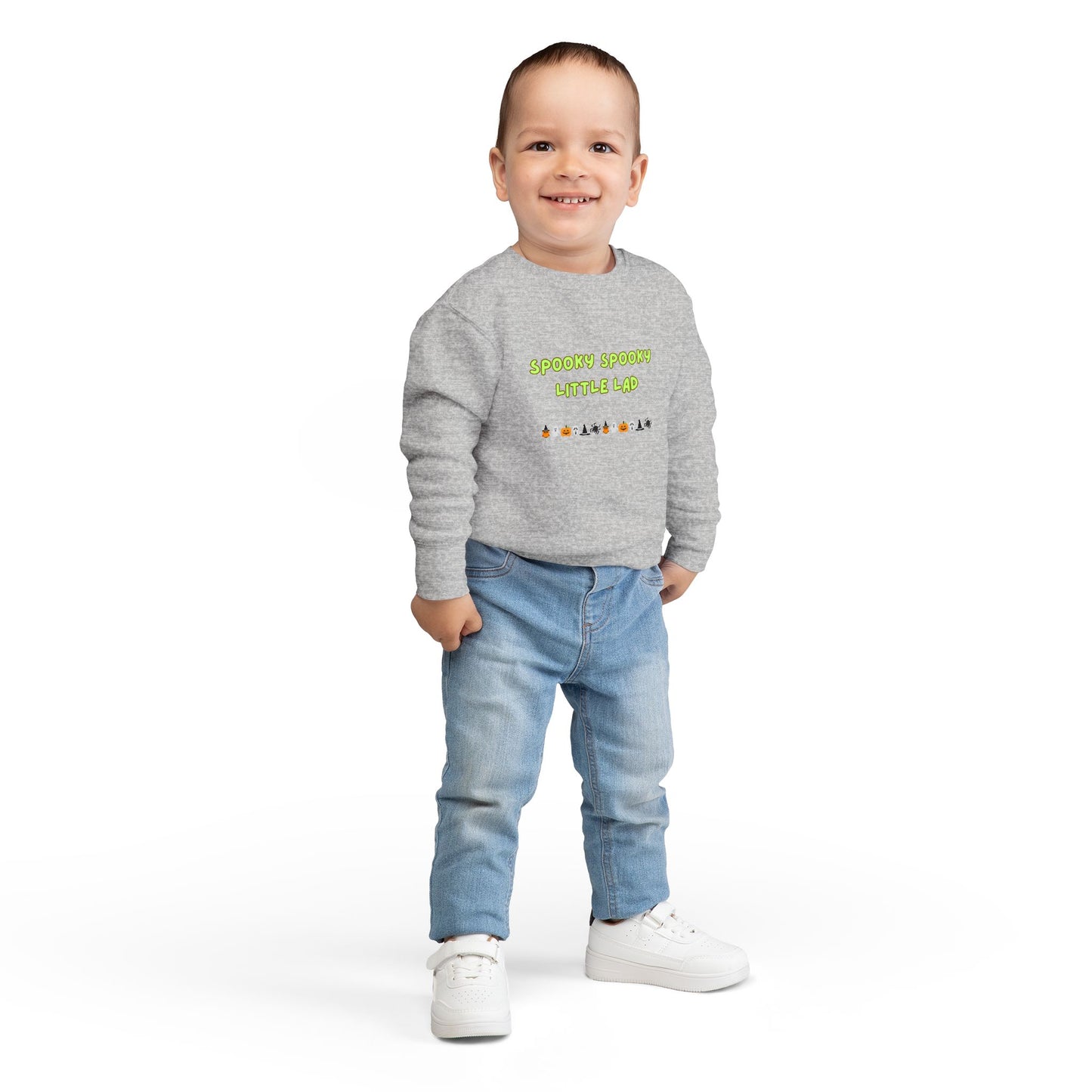 Spooky Spooky Little Lad Toddler Sweatshirt